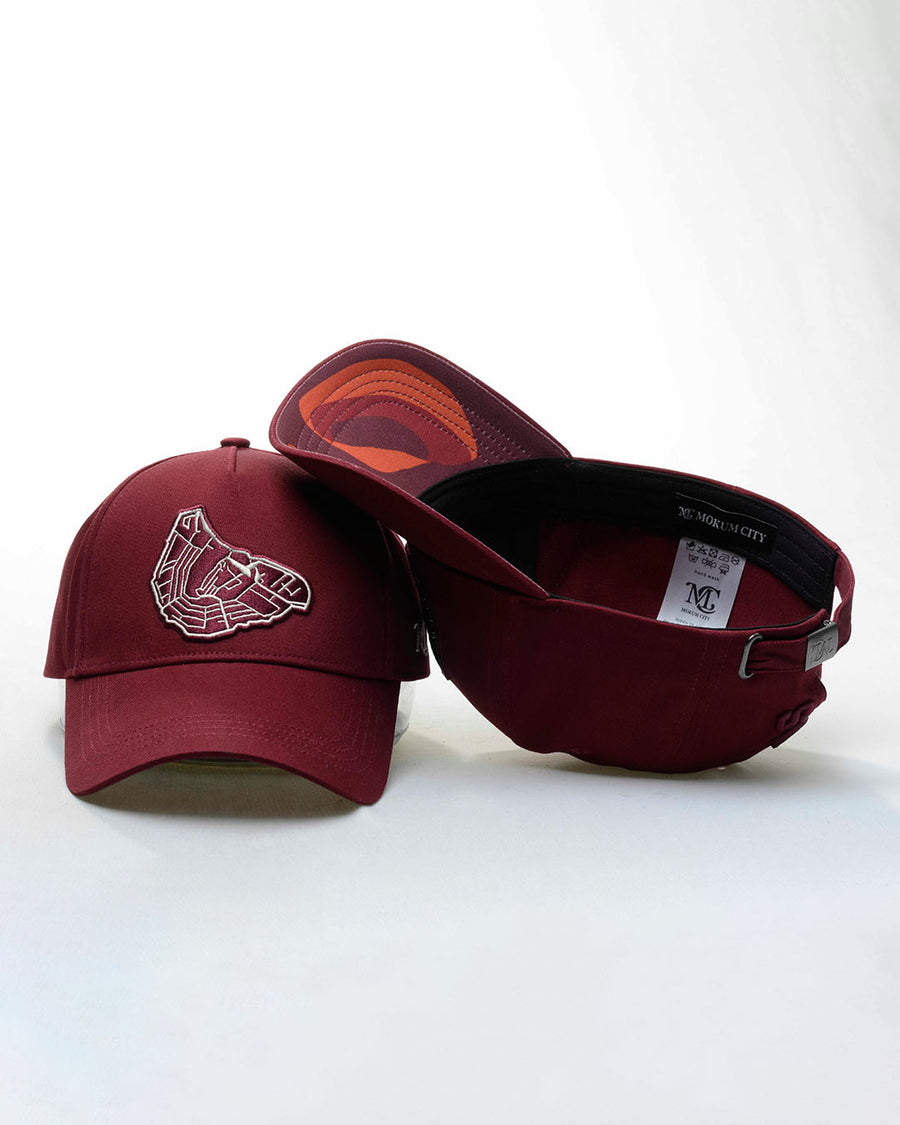 MC De Neus Cap - Burgundy