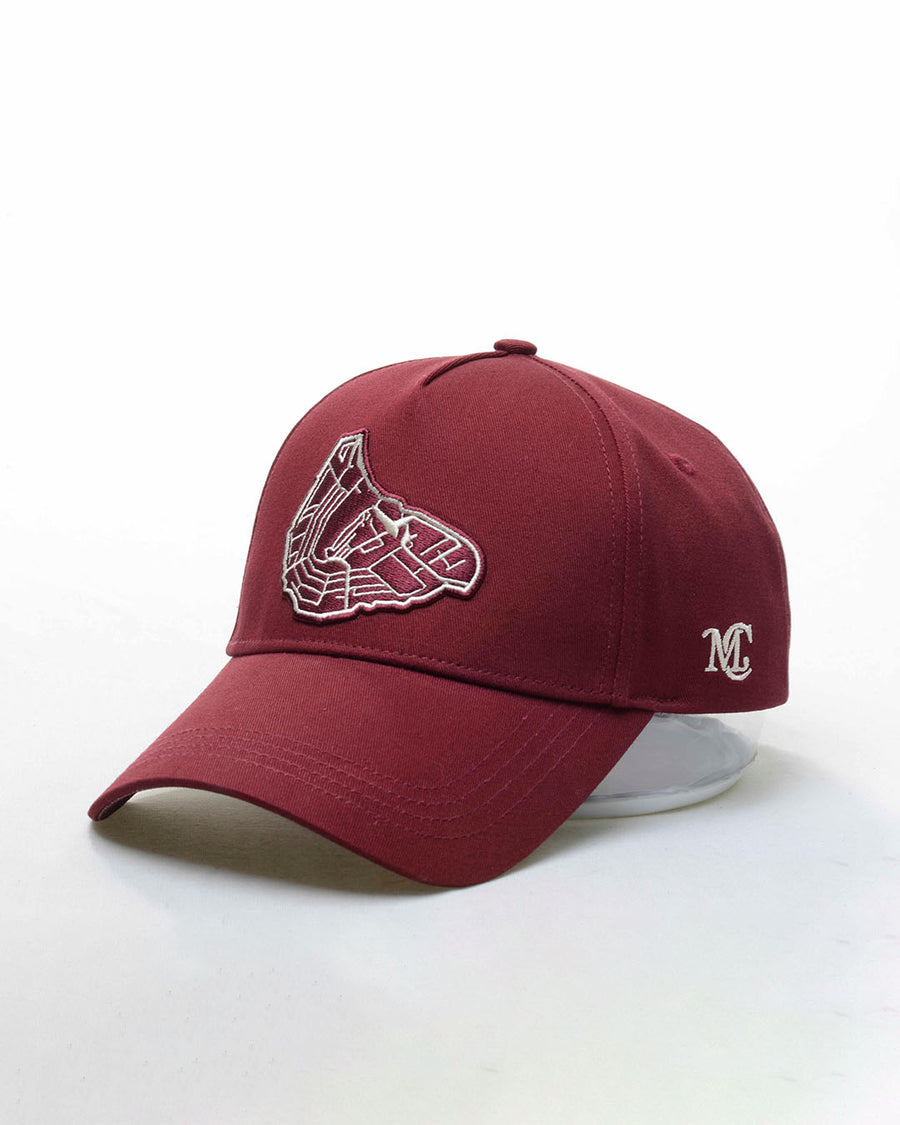 MC De Neus Cap - Burgundy